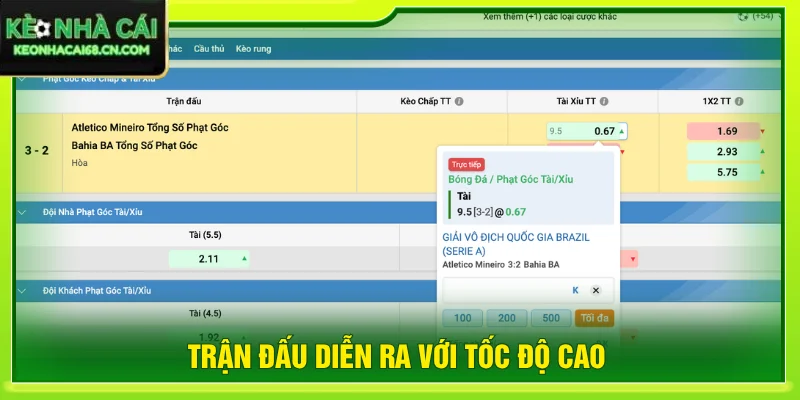 Hai đội sẵn sàng chuyển từ phòng thủ sang phản công bất kỳ lúc nào
